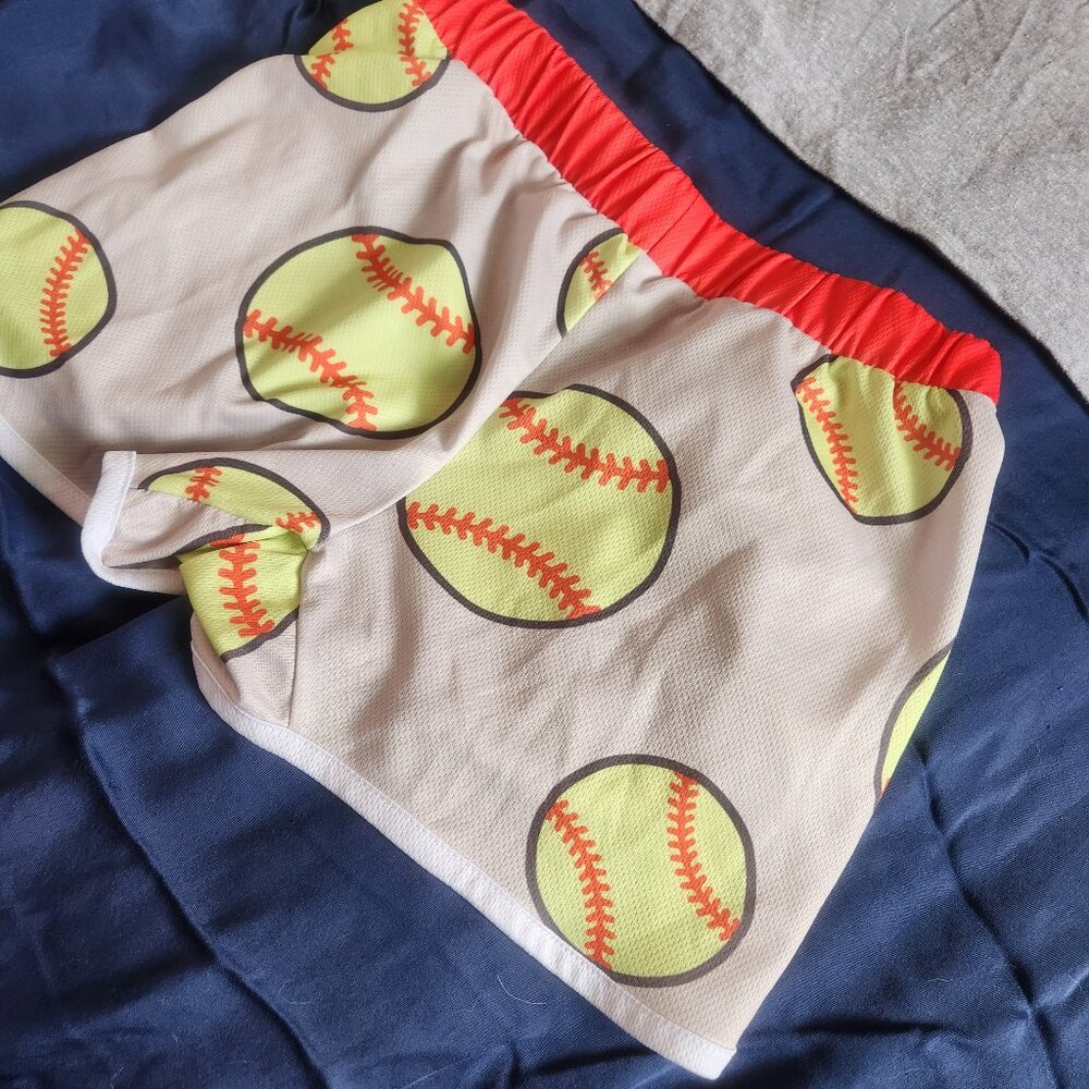 Girl's Softball Pajama Set, size 14
